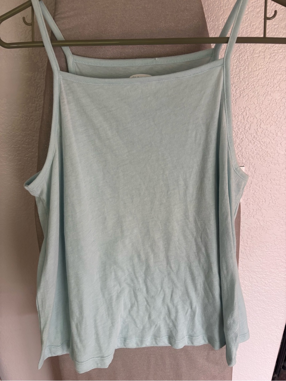 Old Navy Light Blue Spaghetti Strap Tank Top